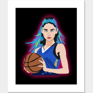 Women's Basketball Posters and Art